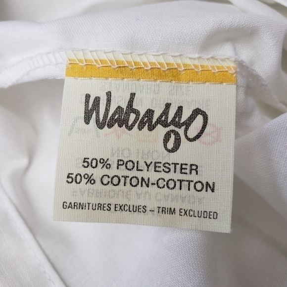 𝅺Pair Vintage Wabasso Embroidered Pillowcases - Picture 13 of 13